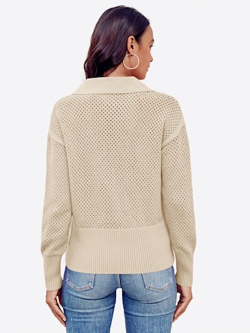 Imily Bela - Jersey en beige: atrás