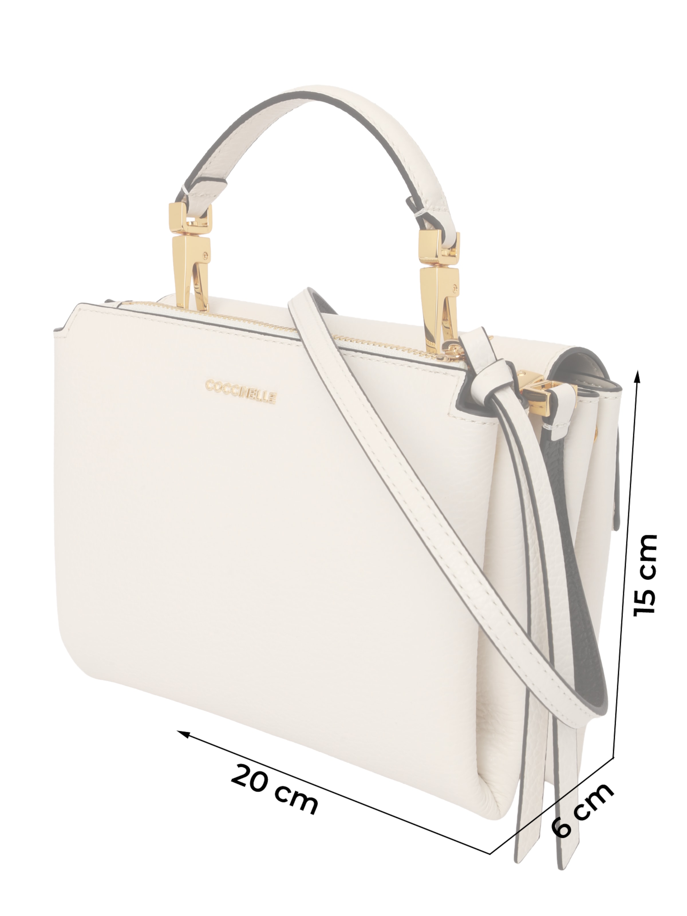 Coccinelle Handbag 'ARLETTIS' in Beige