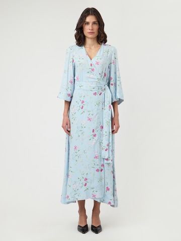 YAS Kleid 'YASSavanna' in Blau: Vorderseite