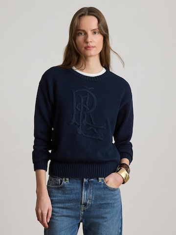 Lauren Ralph Lauren Πουλόβερ 'RIEDNEE' σε μπλε: μπροστά