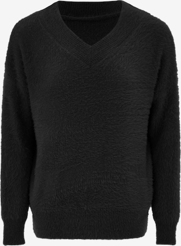Poomi Sweater in Black: front