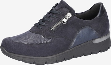 WALDLÄUFER Lace-Up Shoes in Blue: front