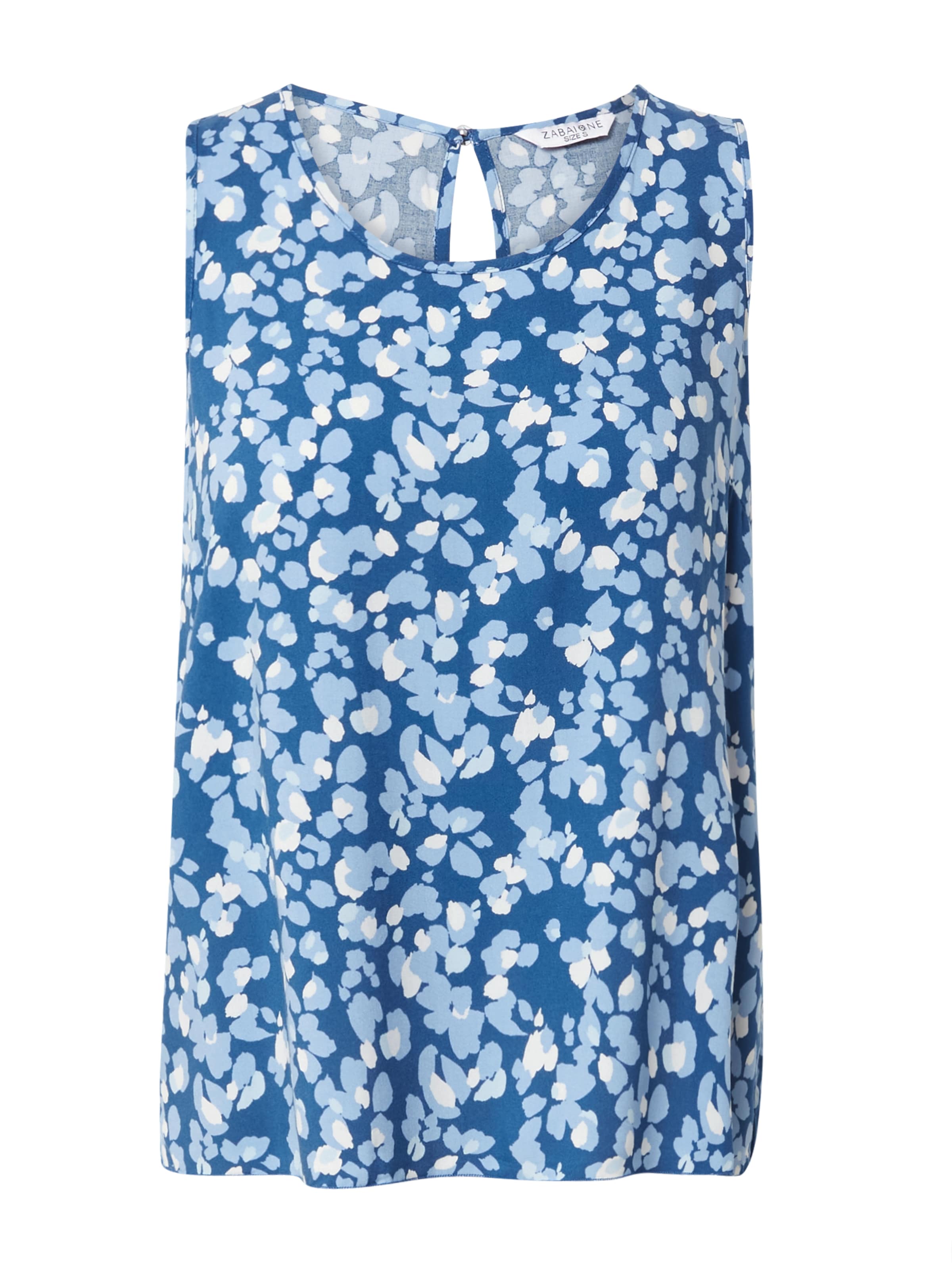 ZABAIONE Blouse 'Ivana' in Blue: front