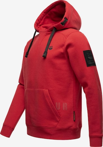 STONE HARBOUR - Sudadera 'Funny Finch' en rojo