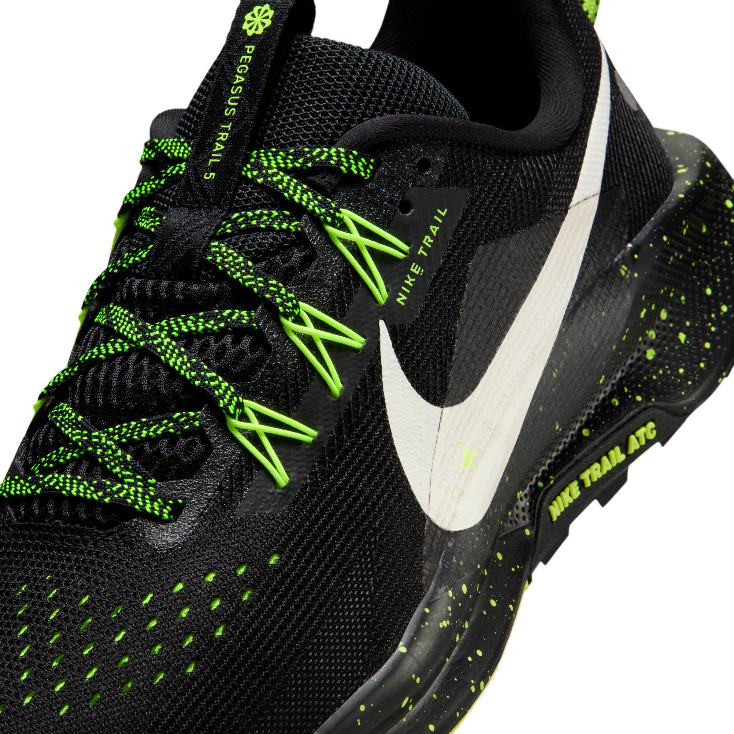 NIKE Athletic Shoes 'Reactx Pegasus Trail 5' in Black