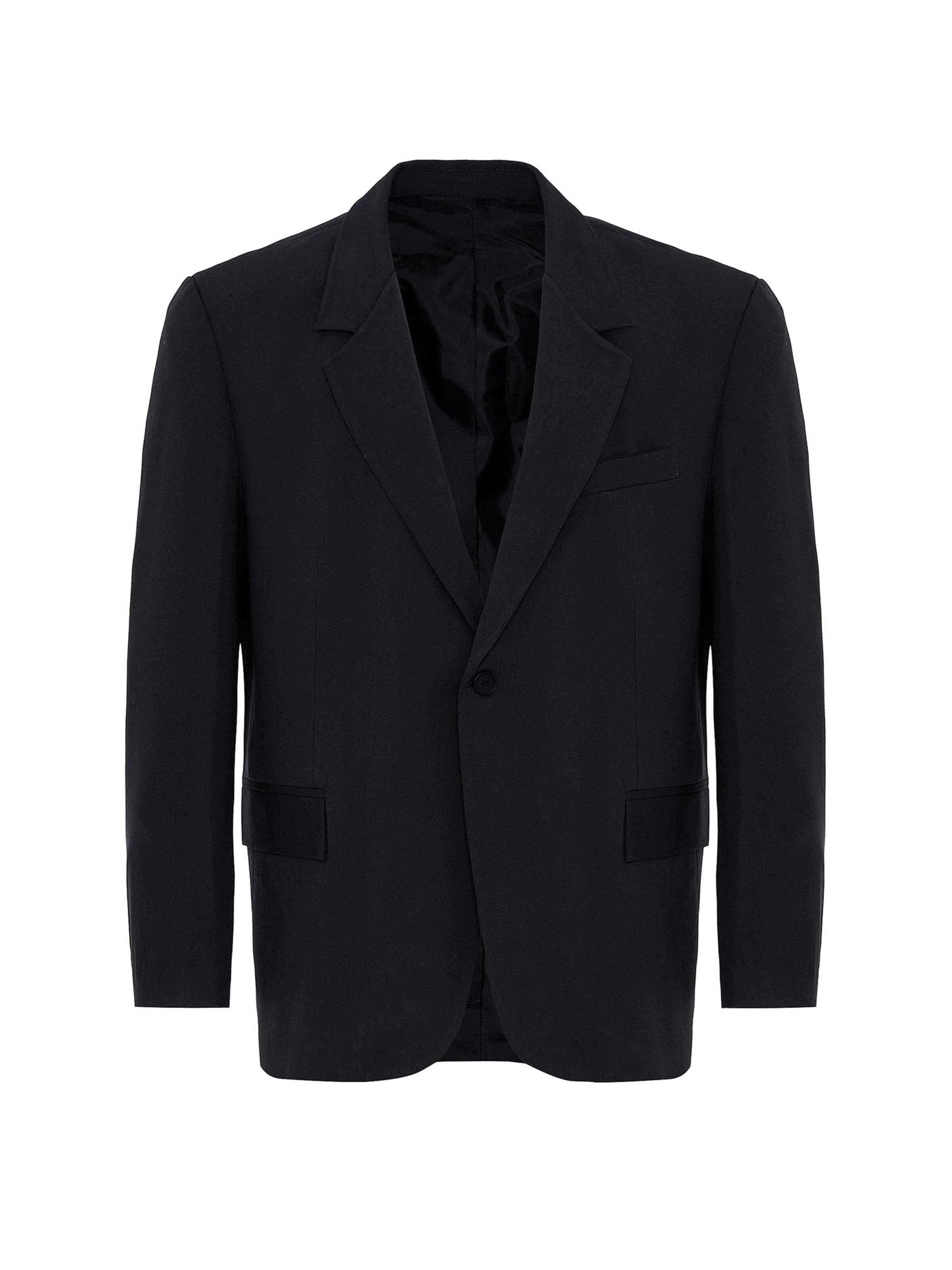 Antioch Tavaline suurus Pintsak, värv must: eest vaates