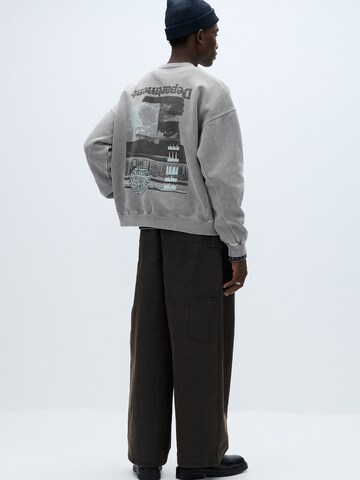 Pull&Bear Tréning póló - szürke