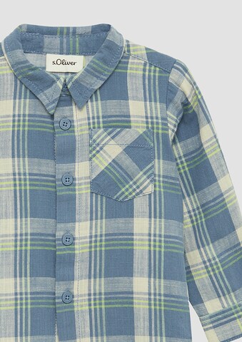 s.Oliver Regular fit Overhemd in Blauw