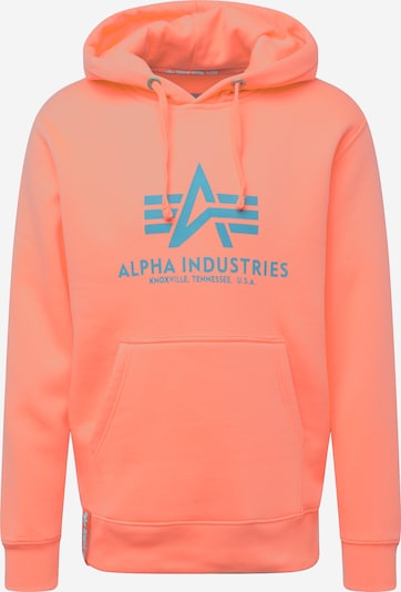 ALPHA INDUSTRIES Collegepaita värissä hopeanharmaa / vaaleanpunainen, Tuotenäkymä