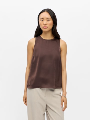 OBJECT Blouse 'OBJCHilli' in Brown: front