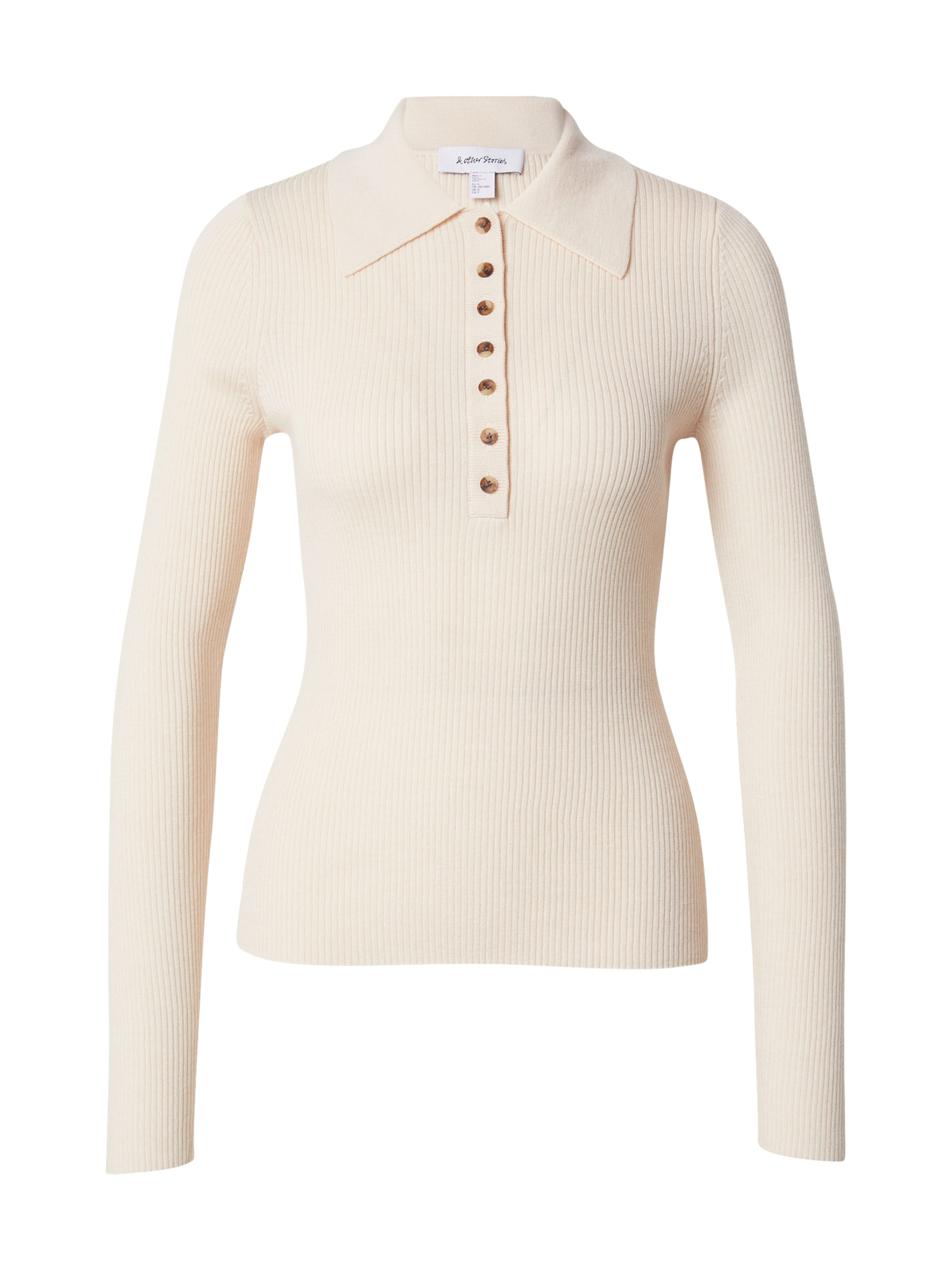 & Other Stories Pullover i hvid: forside