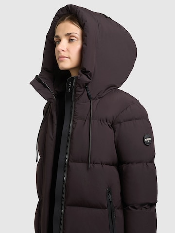 khujo Jacke 'Drown2' in Lila