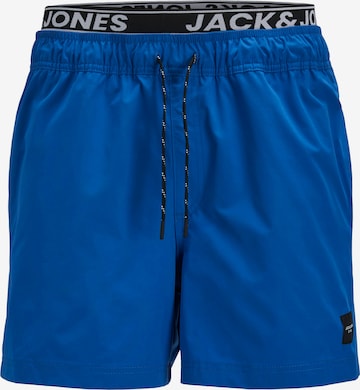 Jack & Jones Junior Плавательные шорты 'JPSTMaui' в Синий: спереди