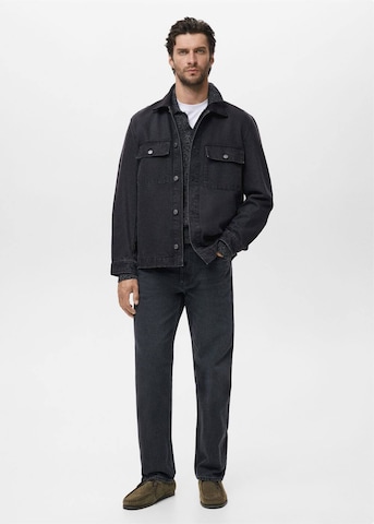 MANGO MAN Übergangsjacke 'Lithia' in Schwarz