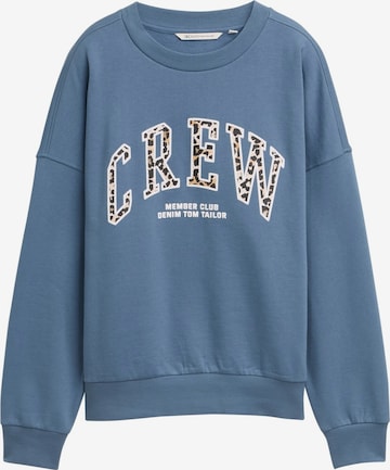 mėlyna TOM TAILOR DENIM Megztinis be užsegimo: priekis