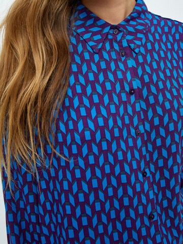 Chemisier 'Orella' Peppercorn en bleu