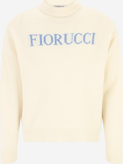 Fiorucci Trui 'Heritage' in de kleur Lichtblauw / Wit, Productweergave
