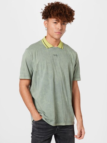 DIESEL Shirt 'JUSTOL' in Green: front