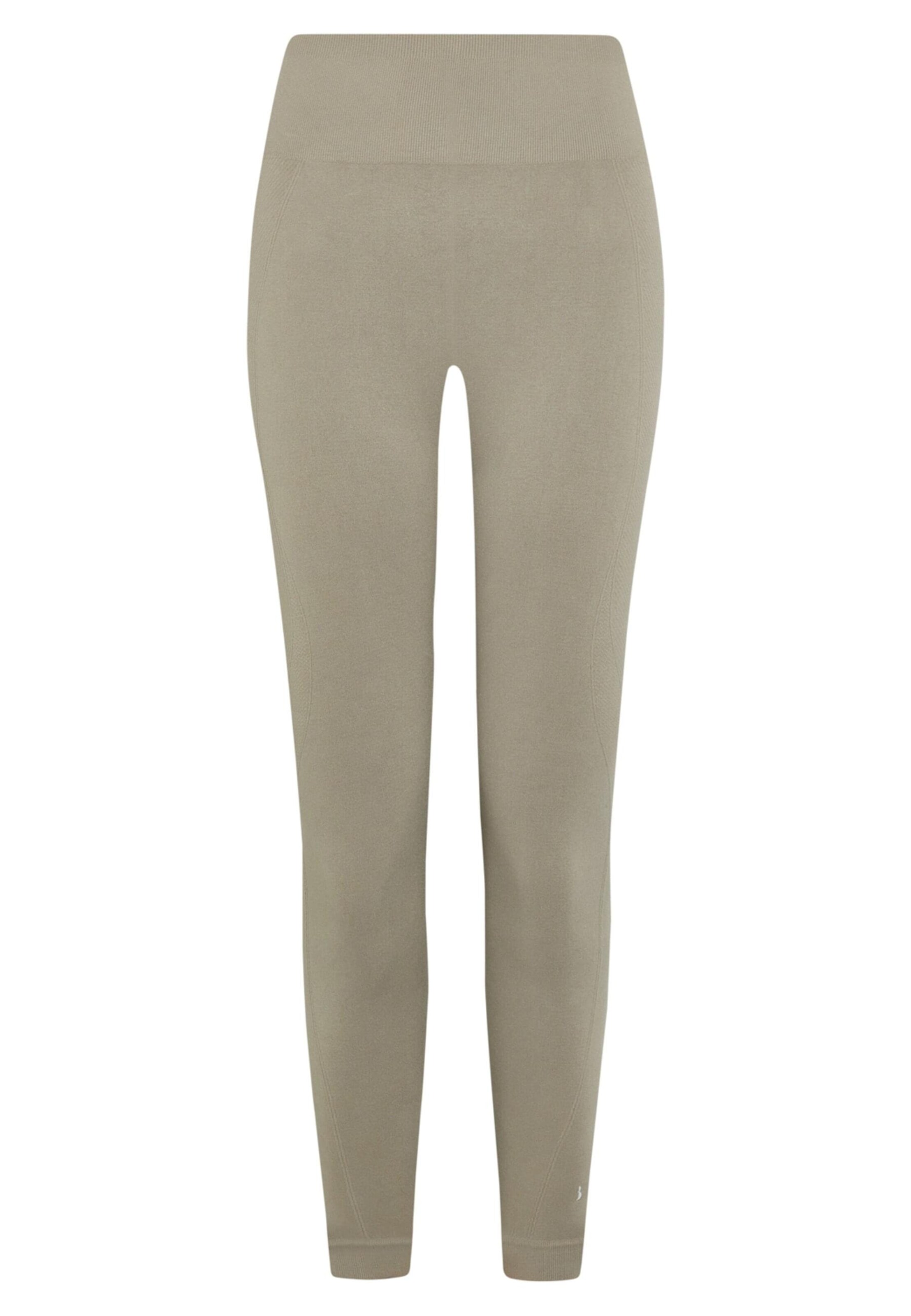 Born Living Yoga Leggings 'Blume' in Beige: front