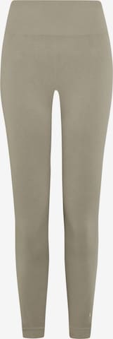 Born Living Yoga Leggings 'Blume' in Beige: Vorderseite