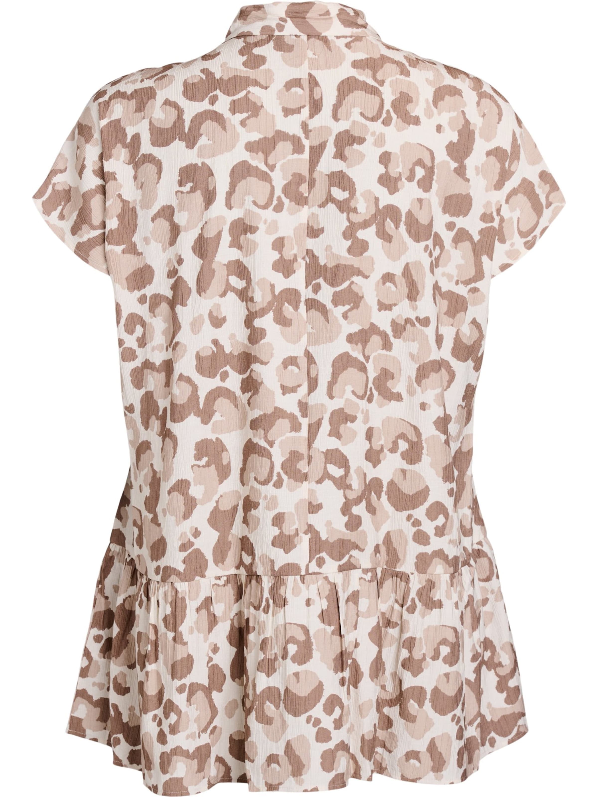 Tunica 'Ecavia' di Zizzi in beige