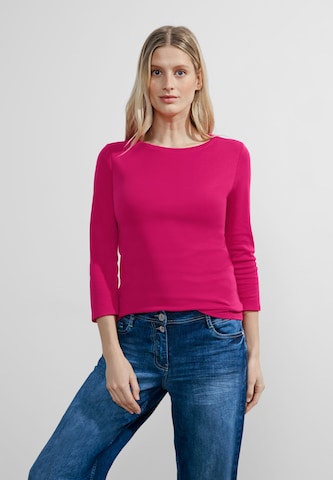 CECIL T-shirt i rosa: framsida