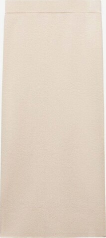 MANGO Nederdel 'Nora' i beige: forside