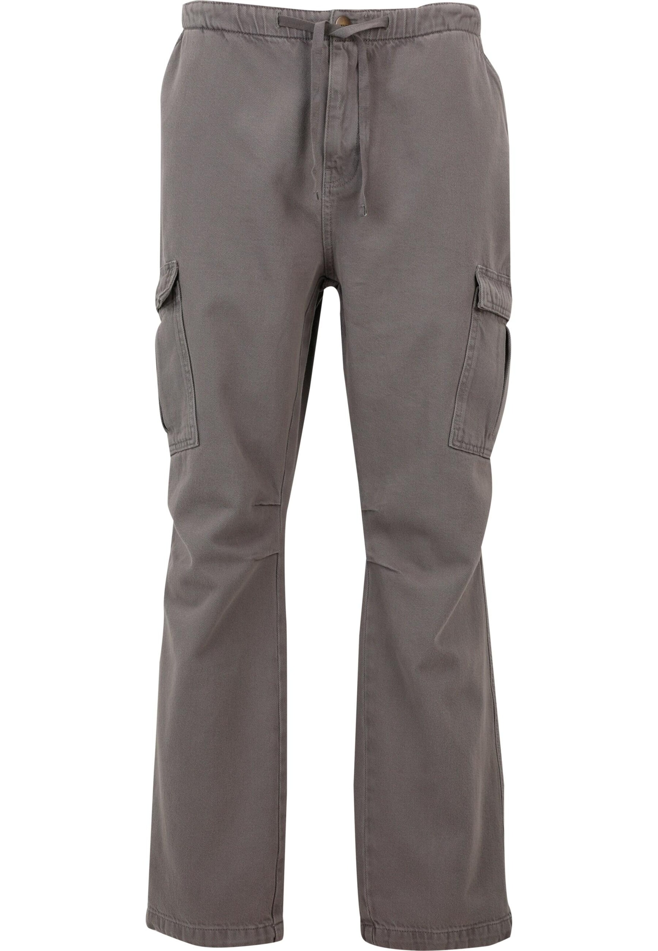 Pantaloni cargo 'Kiran' di 2Y Premium in grigio: frontale