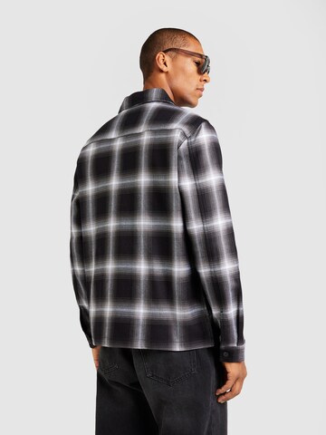 HUGO Comfort Fit Hemd 'Enalu' in Schwarz