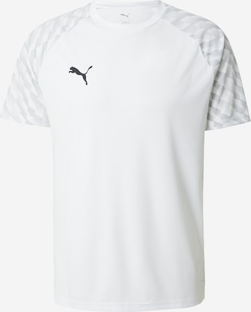 PUMA Sportshirt 'teamLIGA26' in Weiß: Vorderseite