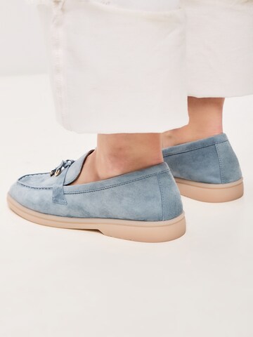 CESARE GASPARI Moccasins in Blue