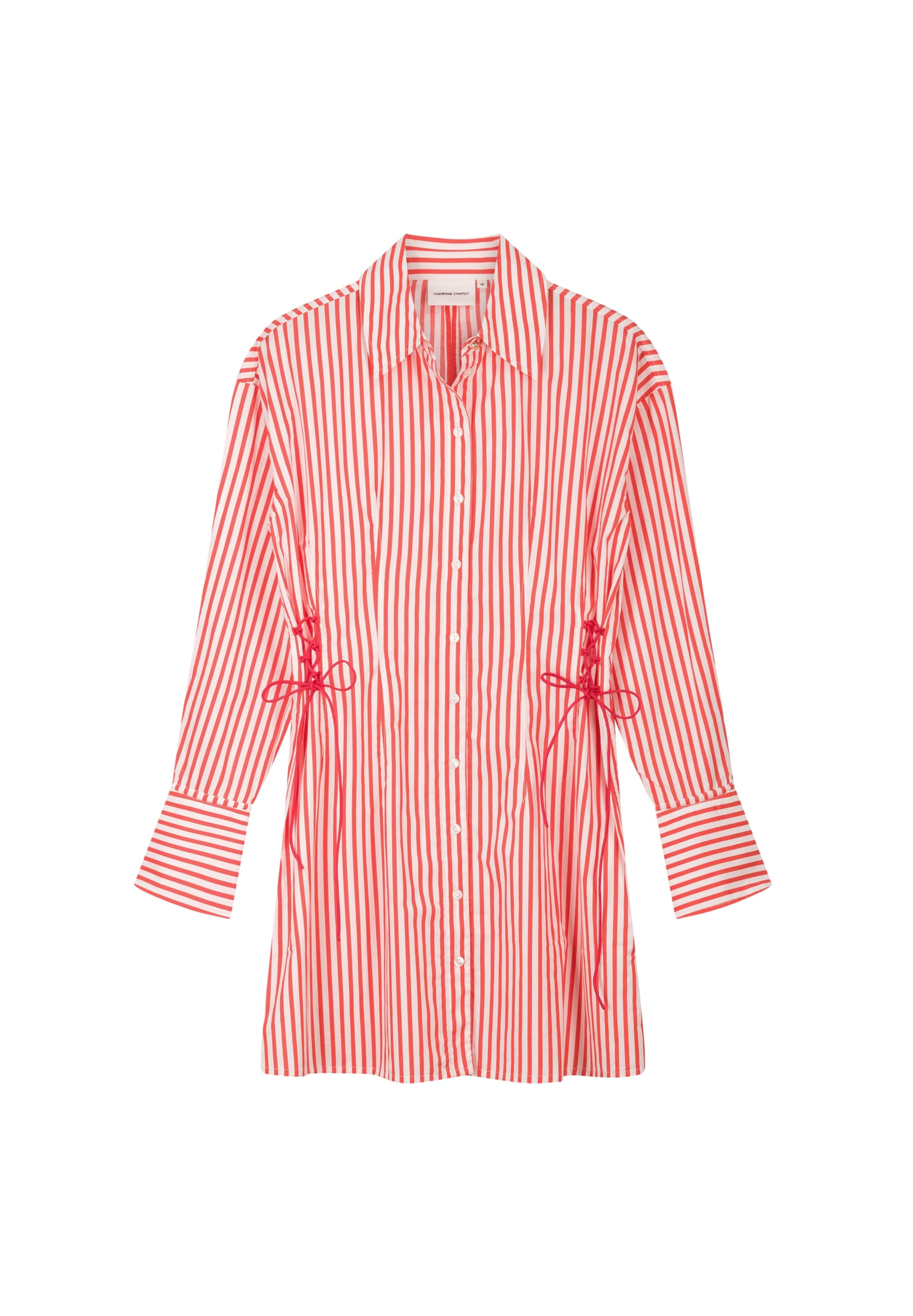 Fabienne Chapot Jurk in Beige: voorkant