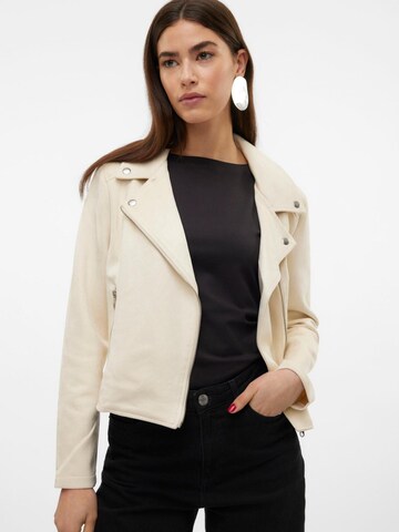 VERO MODA - Chaqueta de entretiempo '10300938' en blanco: frente
