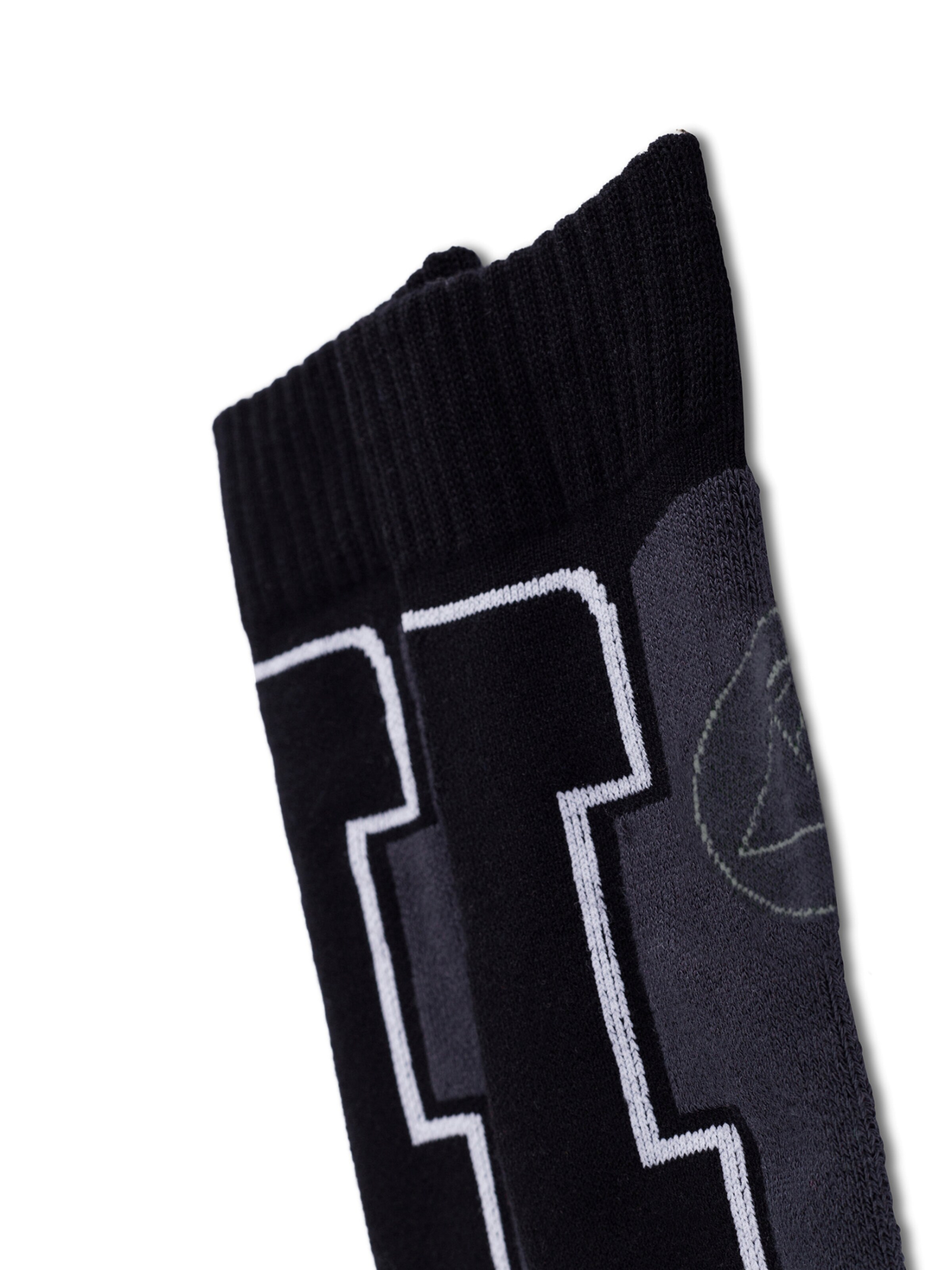 CASH-MERE.CH Urheilusukat värissä musta