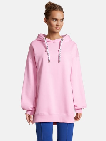 salzhaut Sweatshirt 'Juliane' in Roze: voorkant