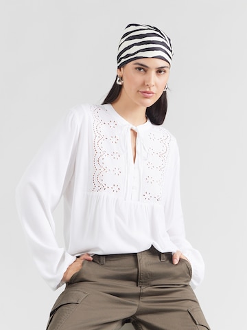 ONLY Bluza 'ONLLennyo' | bela barva: sprednja stran