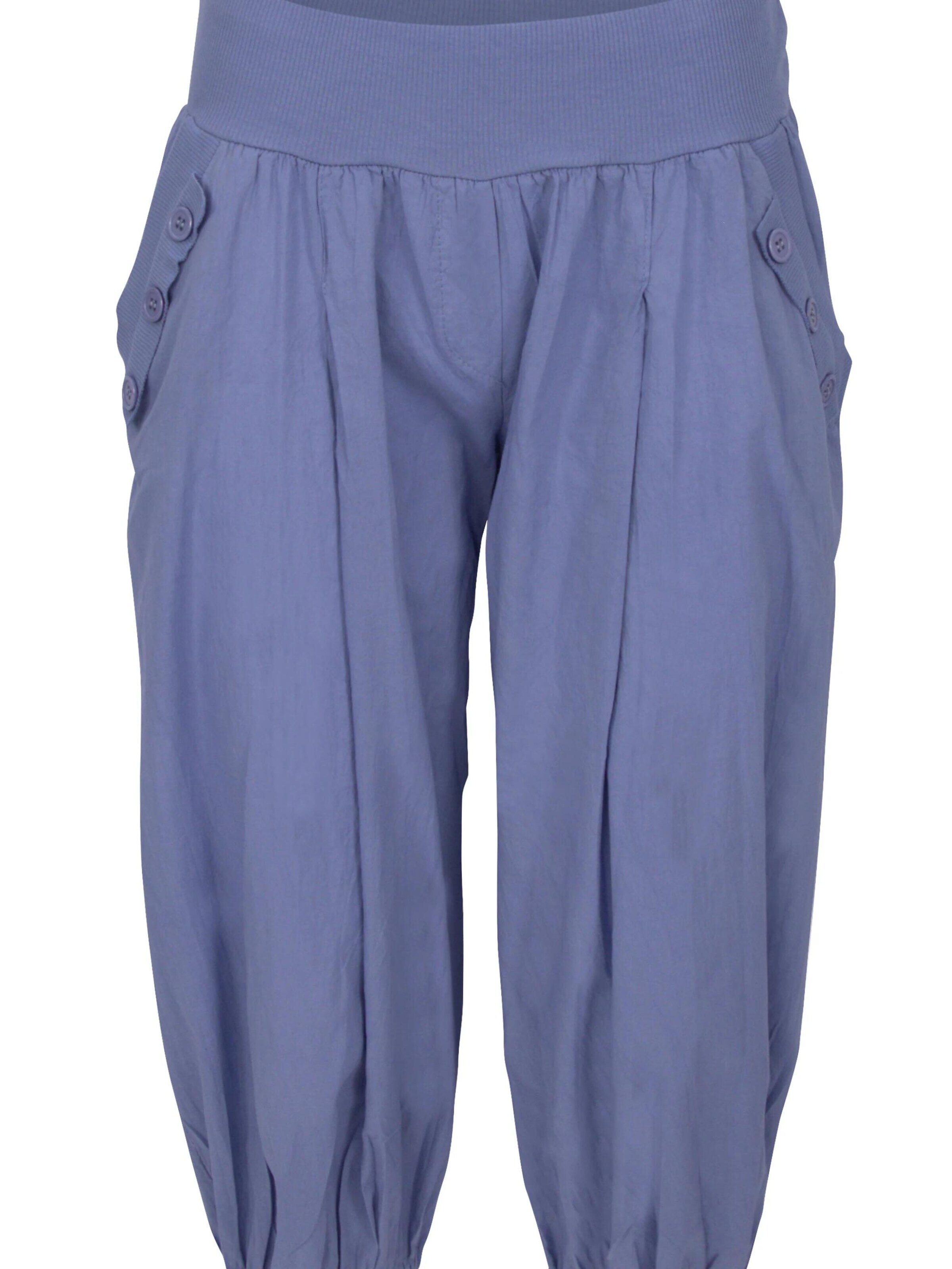 malito more than fashion Loose fit Harem Pants in Blue