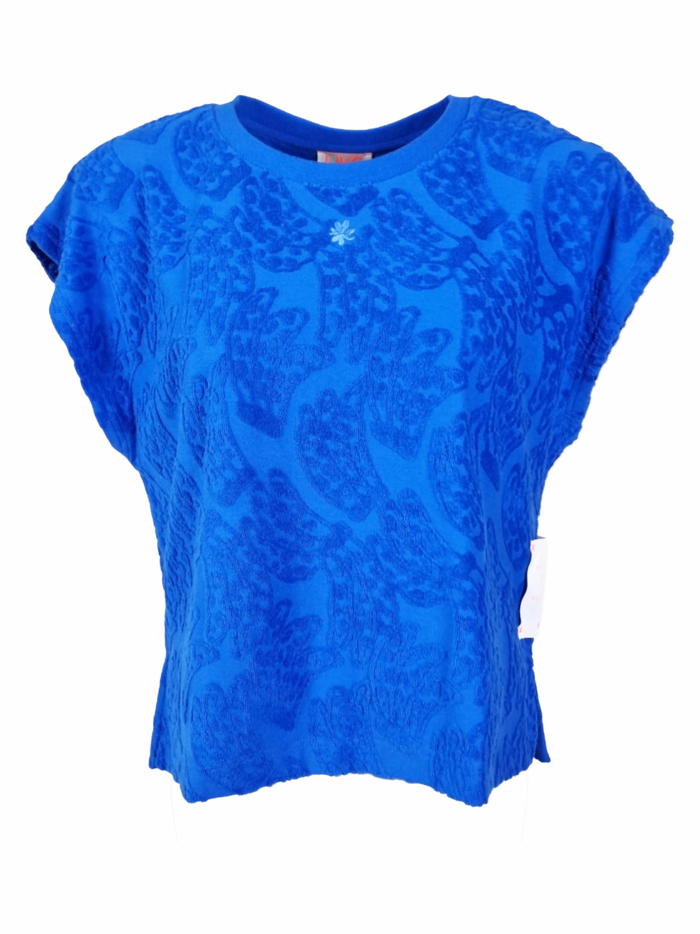 LIKS. Munich Shirt 'Frottee' in Blue: front