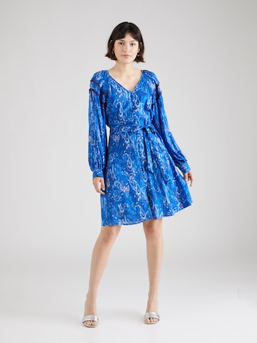 Atelier Rêve - Vestido camisero 'IRODILE' en azul: frente