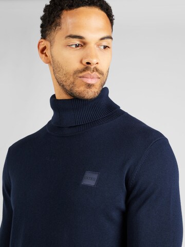 BOSS Pullover 'Akiro' in Blau