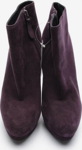 Alexander McQueen Dress Boots in 38,5 in Purple