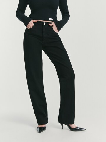 WÔNE STUDIOS regular Τζιν σε μαύρο: μπροστά