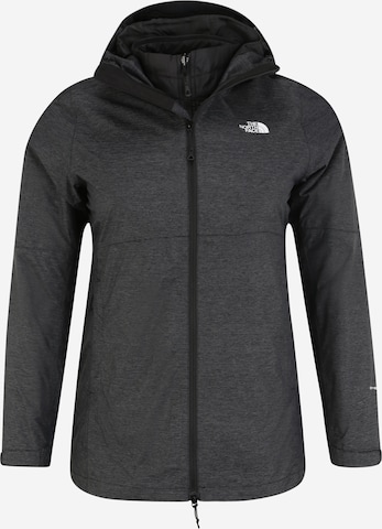 THE NORTH FACE Athletic Jacket 'HIKESTELLER TRICLIMATE' in Black: front