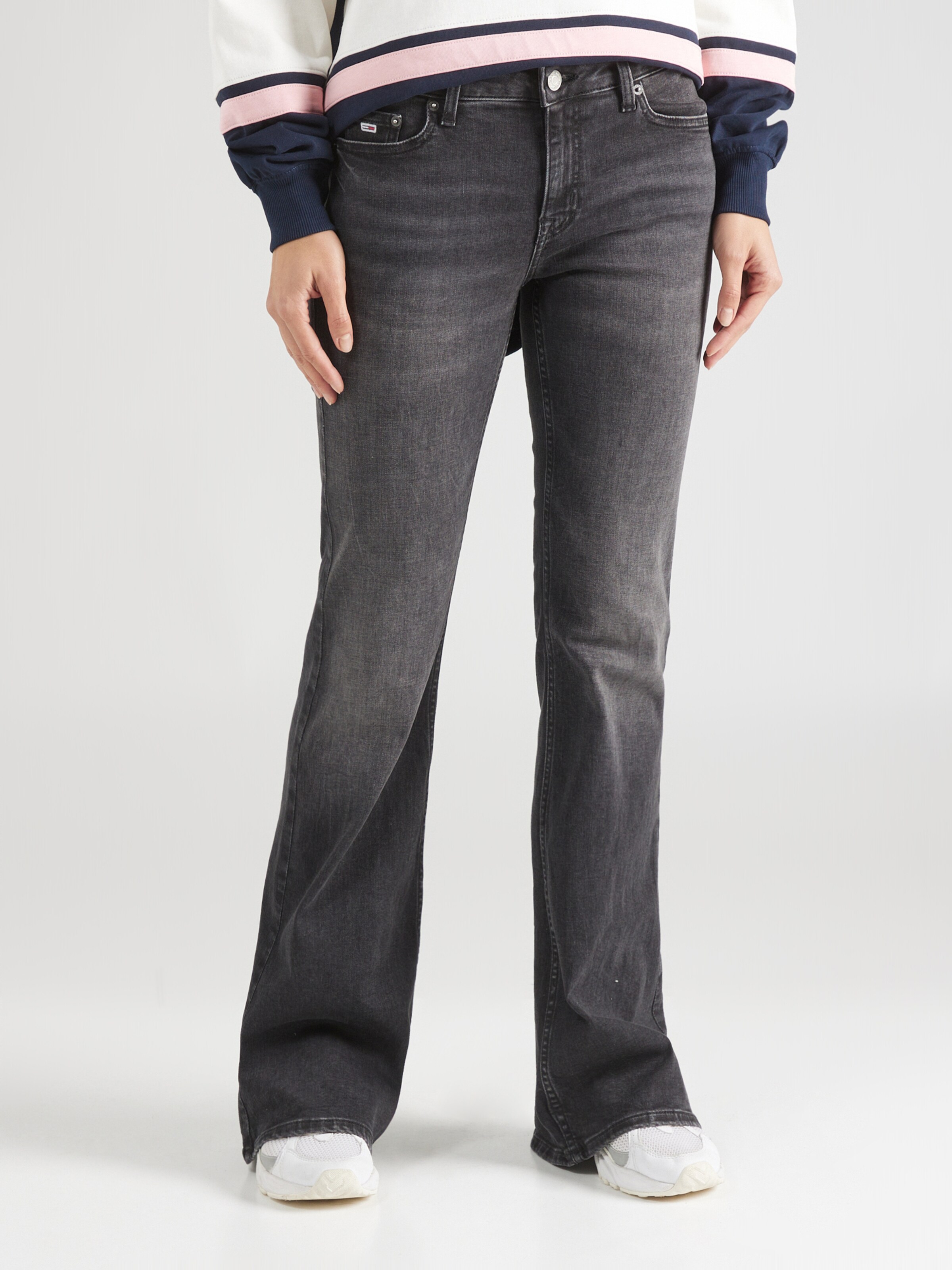 Jeans bootcut vita clearance bassa