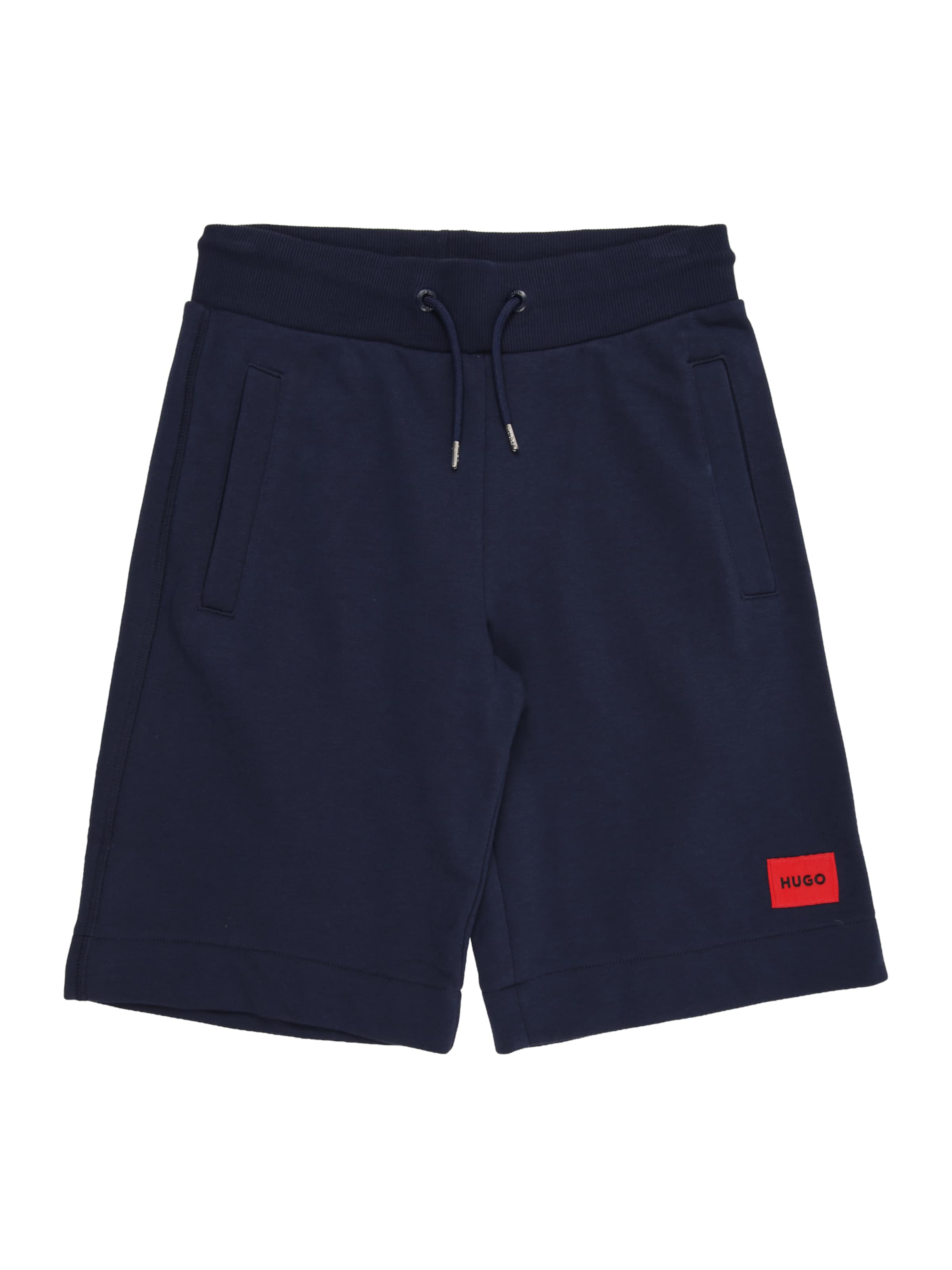 HUGO Loosefit Bukser i blå: forside