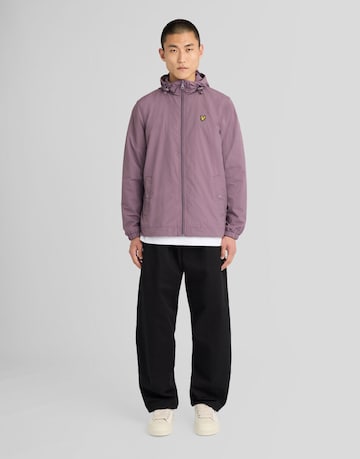 Lyle & Scott Winterjas in Lila
