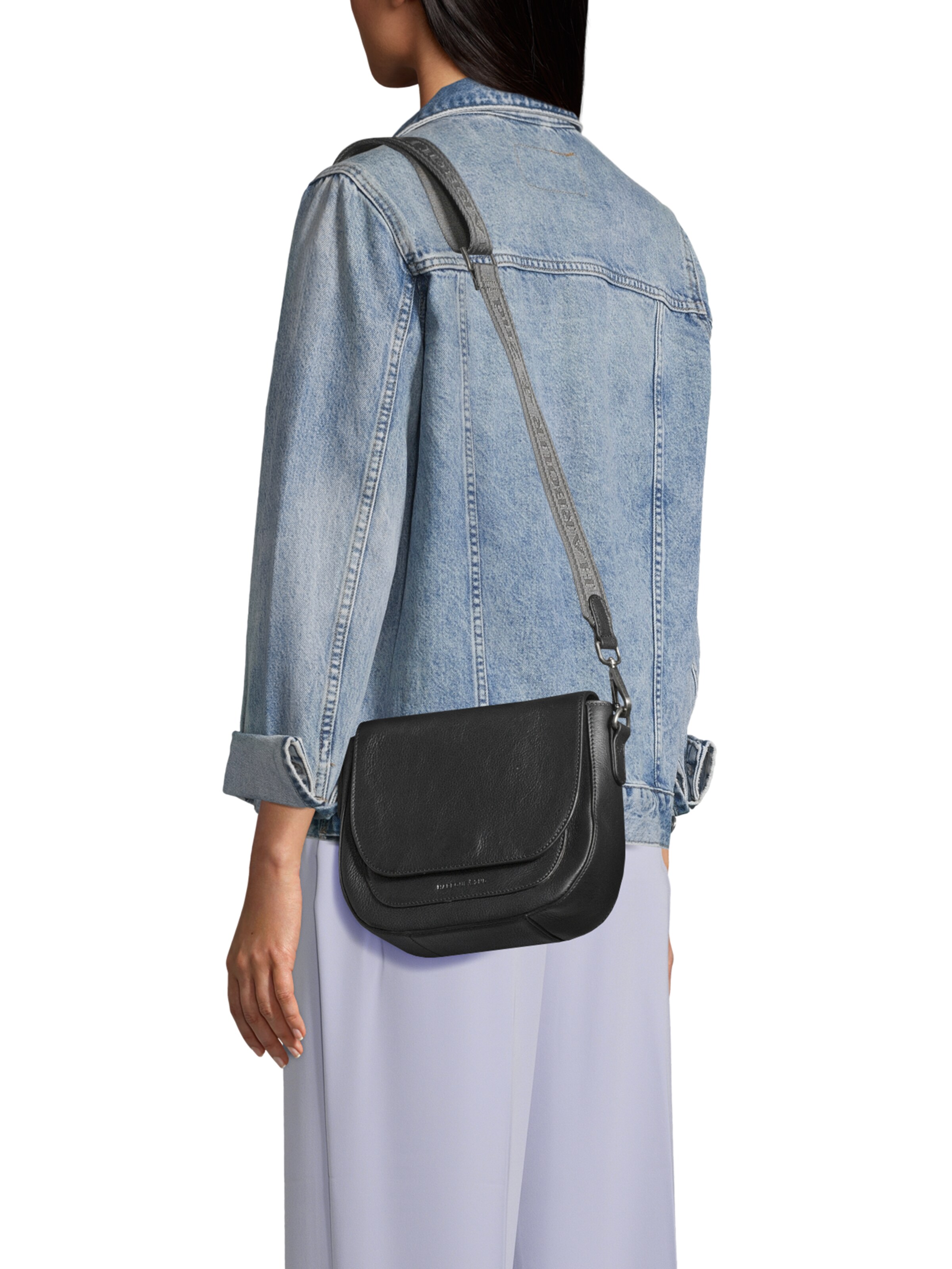 Harbour 2nd Taška přes rameno 'Jp-Narin' – černá: přední strana