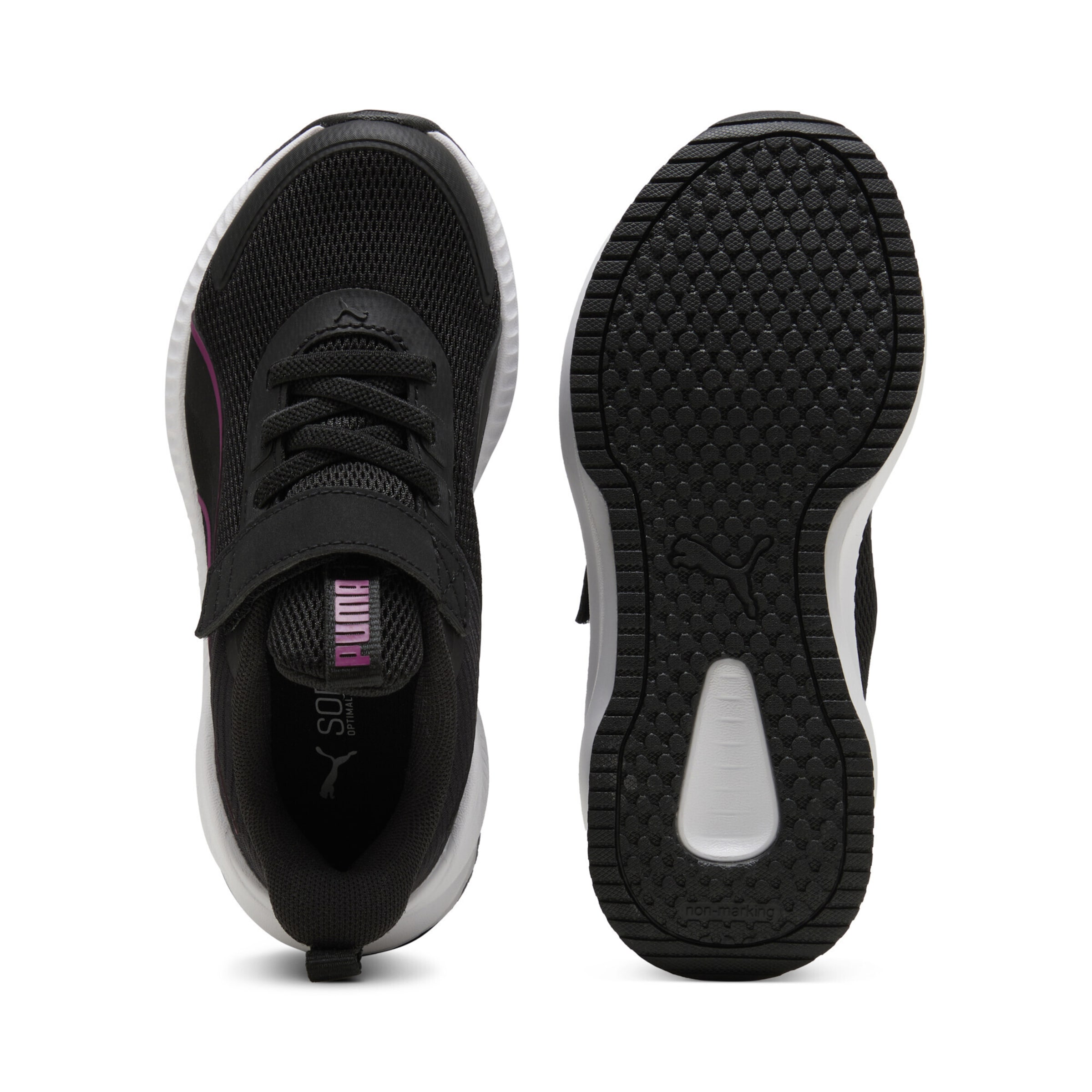PUMA Laufschuh 'Flyer 4' in Schwarz