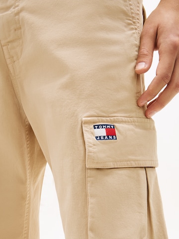 Tommy Jeans Regular Cargobyxa 'OTIS' i beige