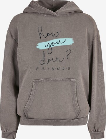 ABSOLUTE CULT Sweatshirt 'Friends - How You Doin' in Grau: predná strana